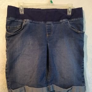 Great Expectations Maternity Bermuda Shorts Large